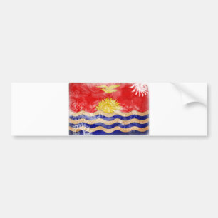 Adesivo Para Carro Bandeira de Kiribati
