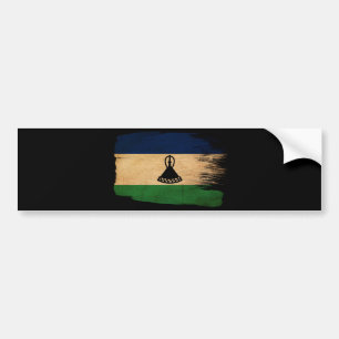 Adesivo Para Carro Bandeira de Lesotho