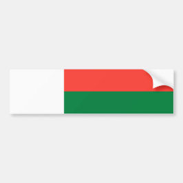 Adesivo Para Carro Bandeira de Madagáscar