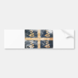 Adesivo Para Carro Bandeira de Martinica