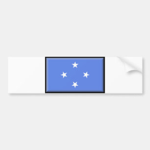 Adesivo Para Carro Bandeira de Micronesia