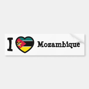 Adesivo Para Carro Bandeira de Moçambique