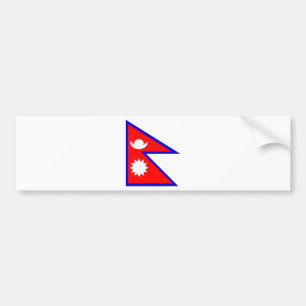 Adesivo Para Carro Bandeira de Nepal