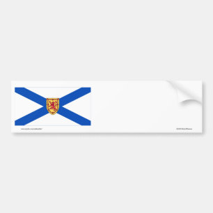 Adesivo Para Carro Bandeira de Nova Escócia, Canadá