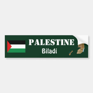 Adesivo Para Carro Bandeira de Palestina + Autocolante no vidro