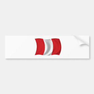 Adesivo Para Carro Bandeira de Peru