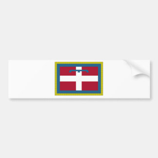 Adesivo Para Carro Bandeira de Piedmont (Italia)