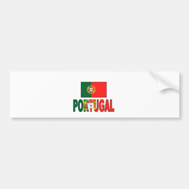 Adesivo Para Carro Bandeira de Portugal (Frente)