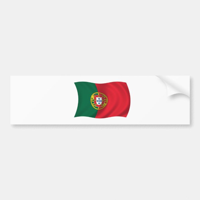 Adesivo Para Carro Bandeira de Portugal (Frente)