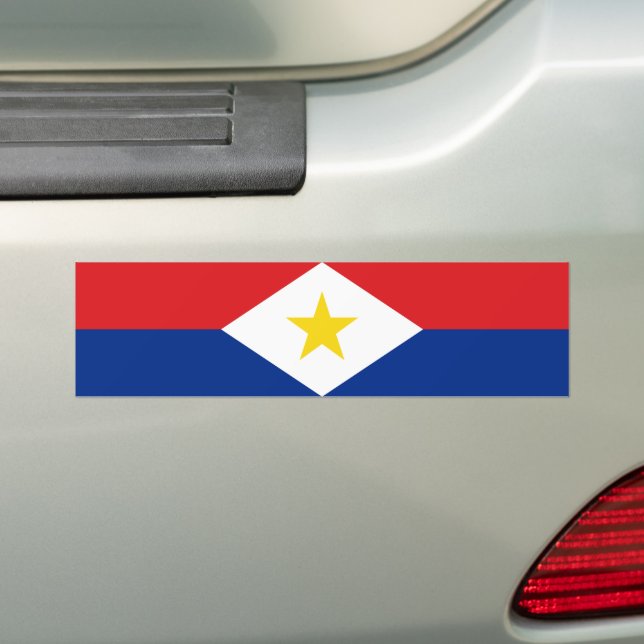 Adesivo Para Carro Bandeira de Saba (No carro)