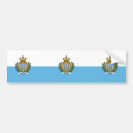 Adesivo Para Carro Bandeira de São Marino