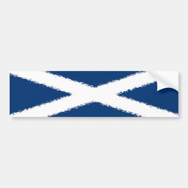 Adesivo Para Carro Bandeira de Scotland (Frente)