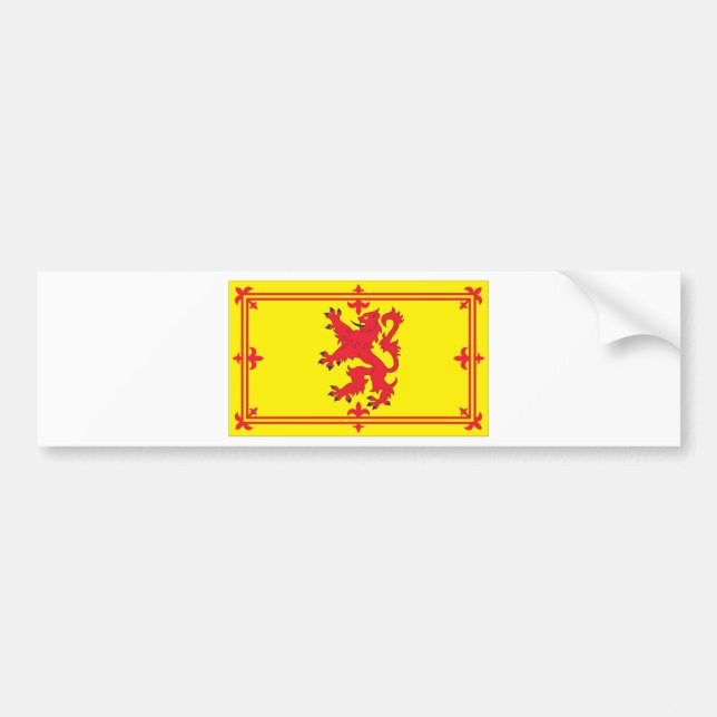 Adesivo Para Carro Bandeira de Scotland (Frente)