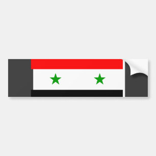 Adesivo Para Carro Bandeira de Syria