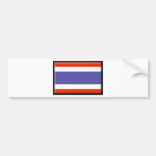 Adesivo Para Carro Bandeira de Tailândia