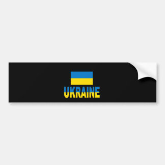 Adesivo Para Carro Bandeira de Ucrânia