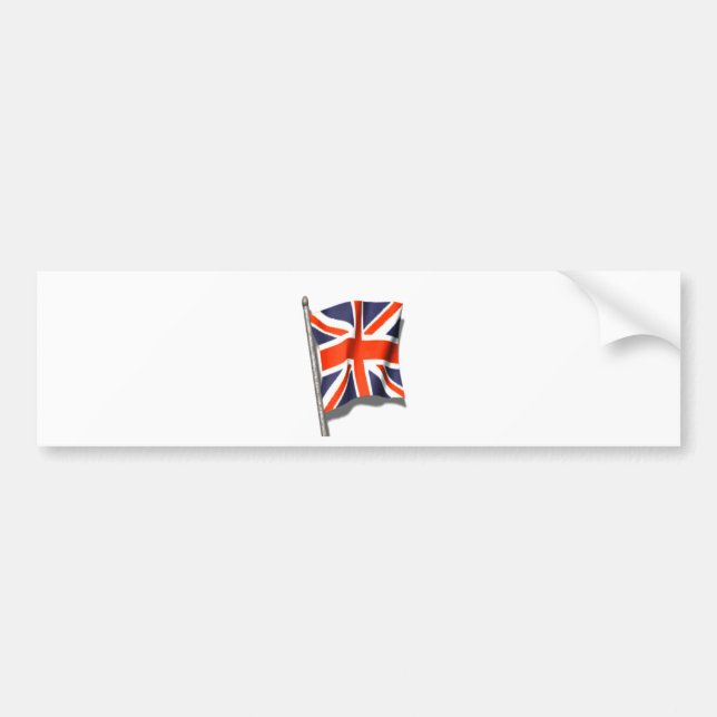 Adesivo Para Carro Bandeira de Union Jack (Frente)