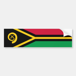 Adesivo Para Carro Bandeira de Vanuatu