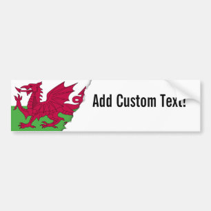 Adesivo Para Carro Bandeira de Wales