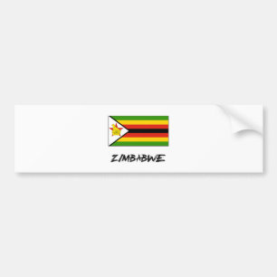 Adesivo Para Carro Bandeira de Zimbabwe