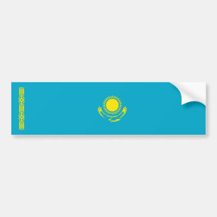 Adesivo Para Carro Bandeira do Cazaquistão