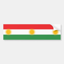 Adesivo Para Carro Bandeira do Curdistão