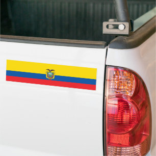 Adesivo Para Carro Bandeira do Equador