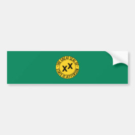 Adesivo Para Carro Bandeira do Estado americano proposto de Jefferson