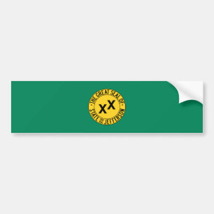 Adesivo Para Carro Bandeira do Estado americano proposto de Jefferson