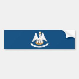 Adesivo Para Carro Bandeira do Estado da Louisiana
