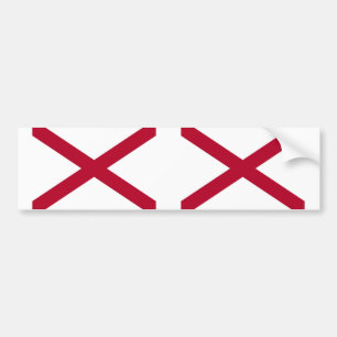 Adesivo Para Carro Bandeira do estado de Alabama
