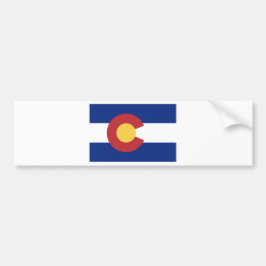 Adesivo Para Carro Bandeira do estado de Colorado