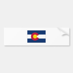 Adesivo Para Carro Bandeira do estado de Colorado