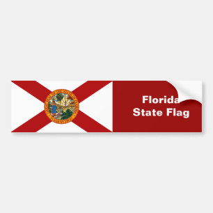 Adesivo Para Carro Bandeira do estado de Florida