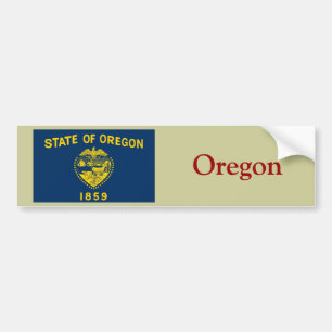 Adesivo Para Carro Bandeira do estado de Oregon