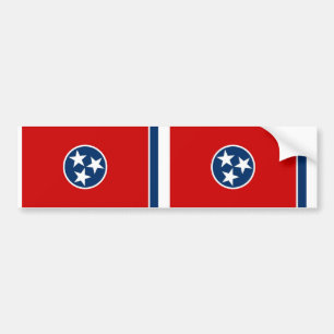 Adesivo Para Carro Bandeira do estado de Tennessee