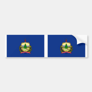 Adesivo Para Carro Bandeira do estado de Vermont