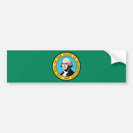 Adesivo Para Carro Bandeira do Estado de Washington