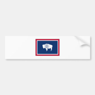 Adesivo Para Carro Bandeira do estado de Wyoming