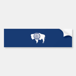 Adesivo Para Carro Bandeira do Estado de Wyoming