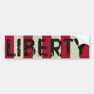 Adesivo Para Carro Bandeira do Grunge da liberdade