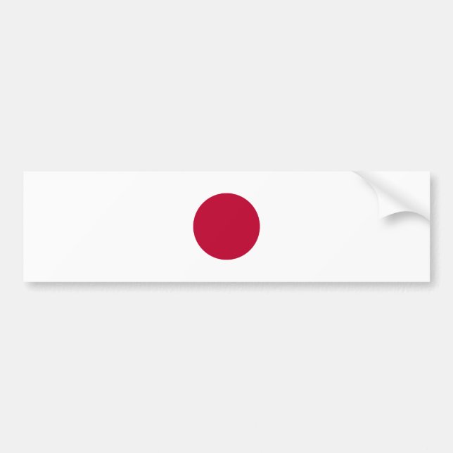 Adesivo Para Carro Bandeira do Japão (Frente)