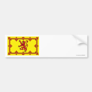 Adesivo Para Carro Bandeira do leão de Scotland