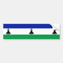 Adesivo Para Carro Bandeira do Lesoto