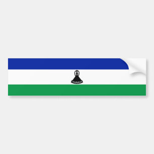 Adesivo Para Carro Bandeira do Lesoto