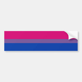 Adesivo Para Carro Bandeira do Orgulho Bissexual