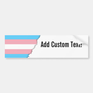 Adesivo Para Carro Bandeira do orgulho do Transgender