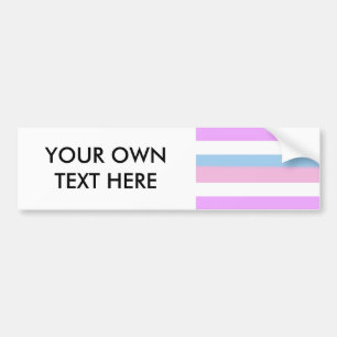 Adesivo Para Carro Bandeira do Orgulho Intersexo