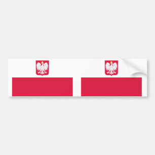 Adesivo Para Carro Bandeira do Polônia