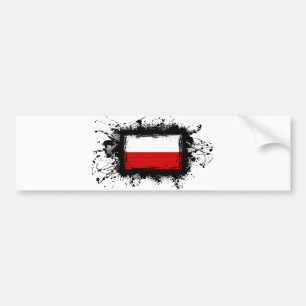 Adesivo Para Carro Bandeira do Polônia